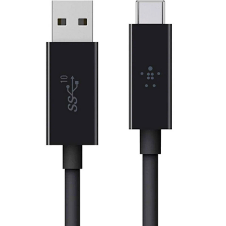 Belkin 3.1 USB-A to USB-C Cable F2CU029bt1M (Black)