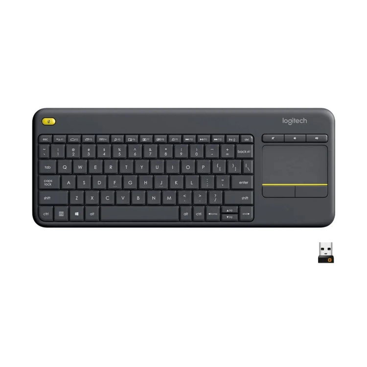 Logitech Wireless Touch Keyboard Black Ap