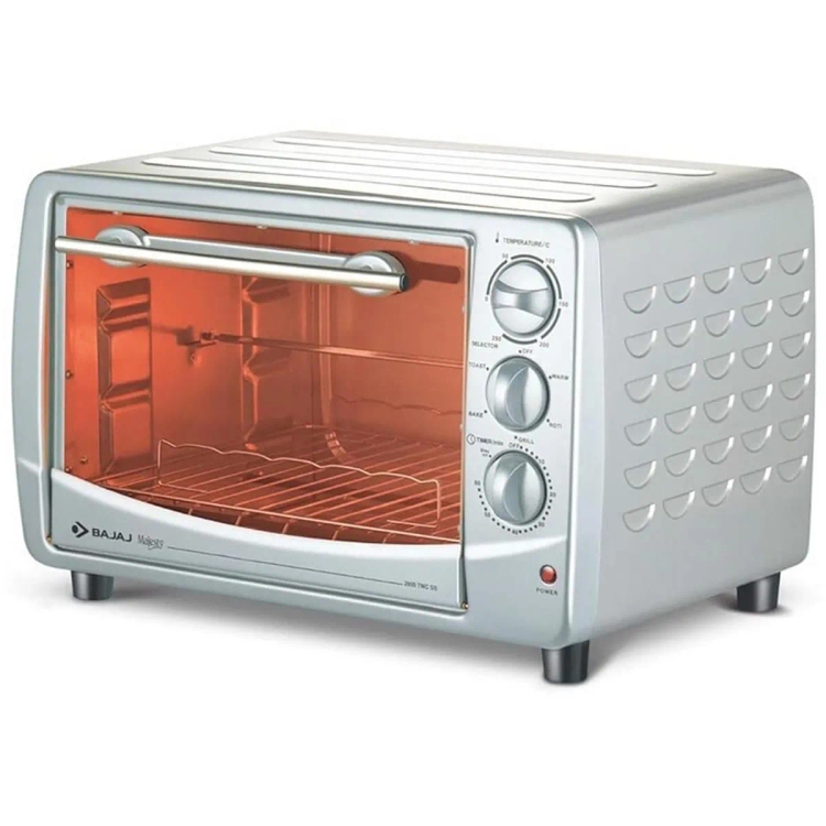 Bajaj 28 L Oven Toaster Griller OTG 2800 TMCSS Silver