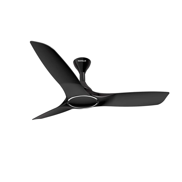 Havells ceiling Fan Stealth Air Metallic Black 1250mm