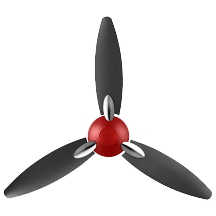 Usha Ceiling Fan Bloom Daffodil Sparkle Red and Black 1250mm 