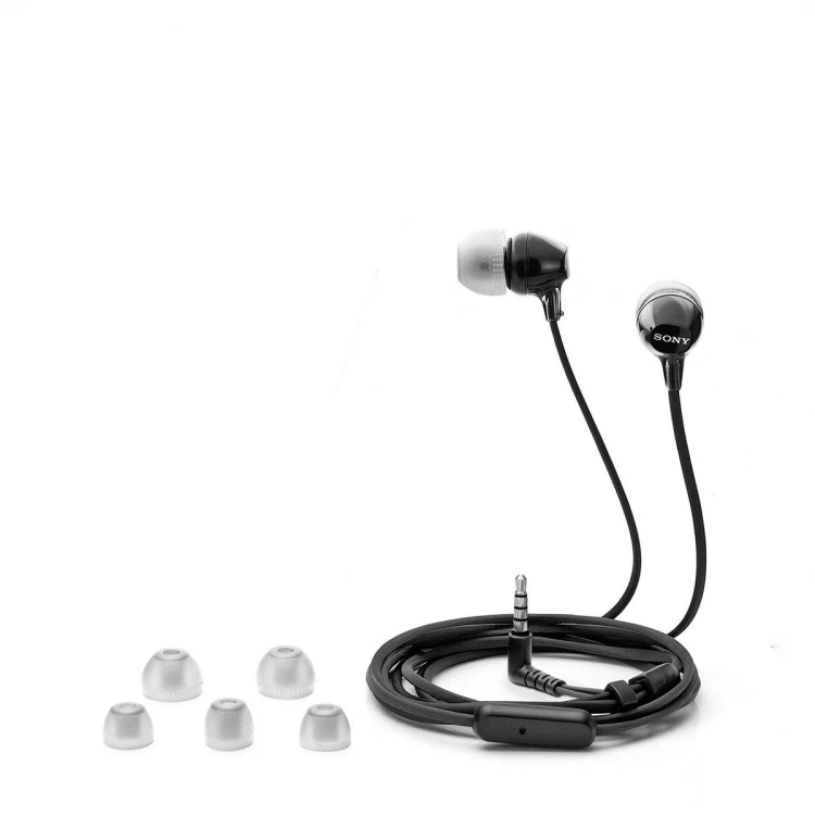 Sony MDR-EX14AP Wired Earphone with Mic (Black)