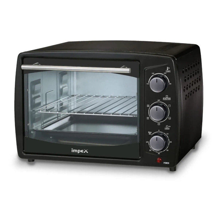 Impex IMOTG-19 Oven Toaster Grill OTG with Convection Function (19 Litre, Black)