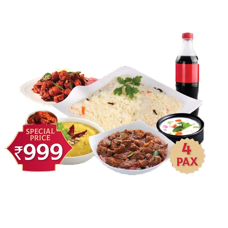 Ghee Rice Combo 4Pax