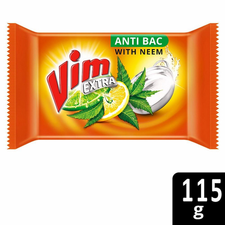 Vim Anti Bac With Neem Dish wash Bar 115g