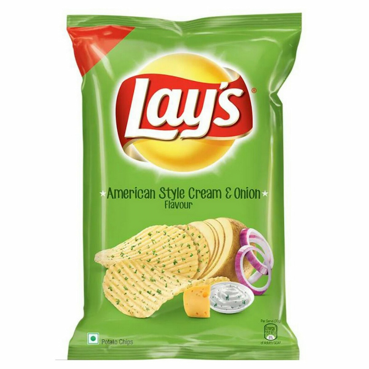 Lays American Style Cream & Onion 73G