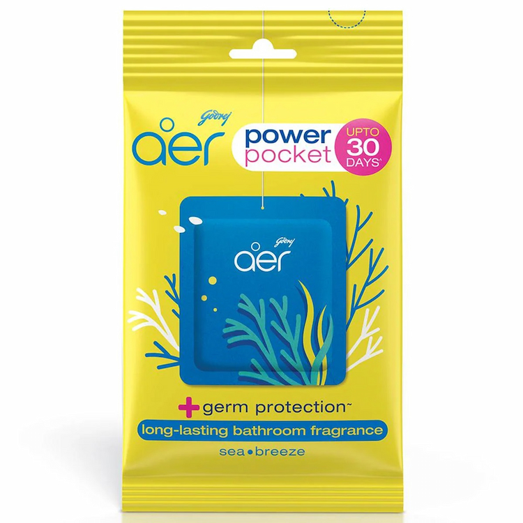 Aer Power Car Freshner Pocket Sea Breeze 10g