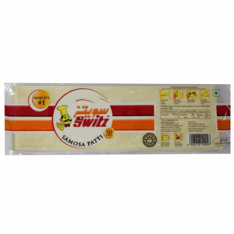 Switz Samosa Patti 500g