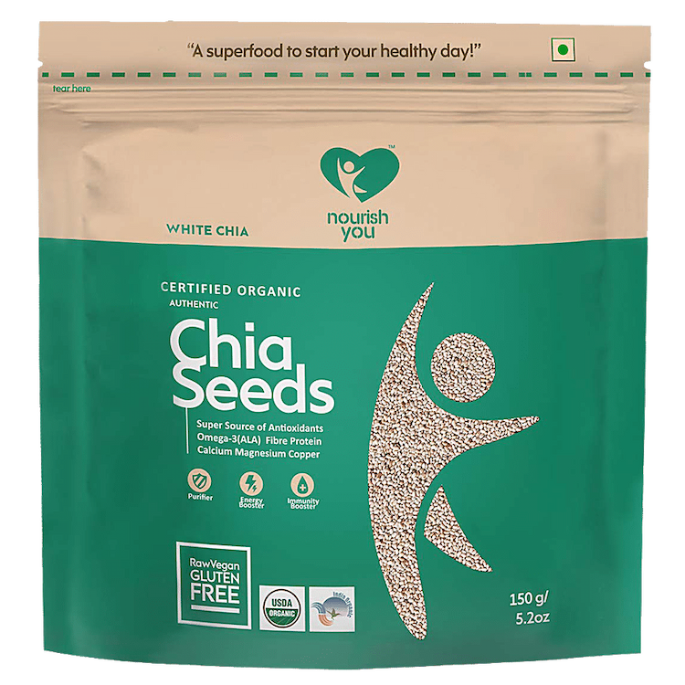 Nourish You White Chia Seed 150g