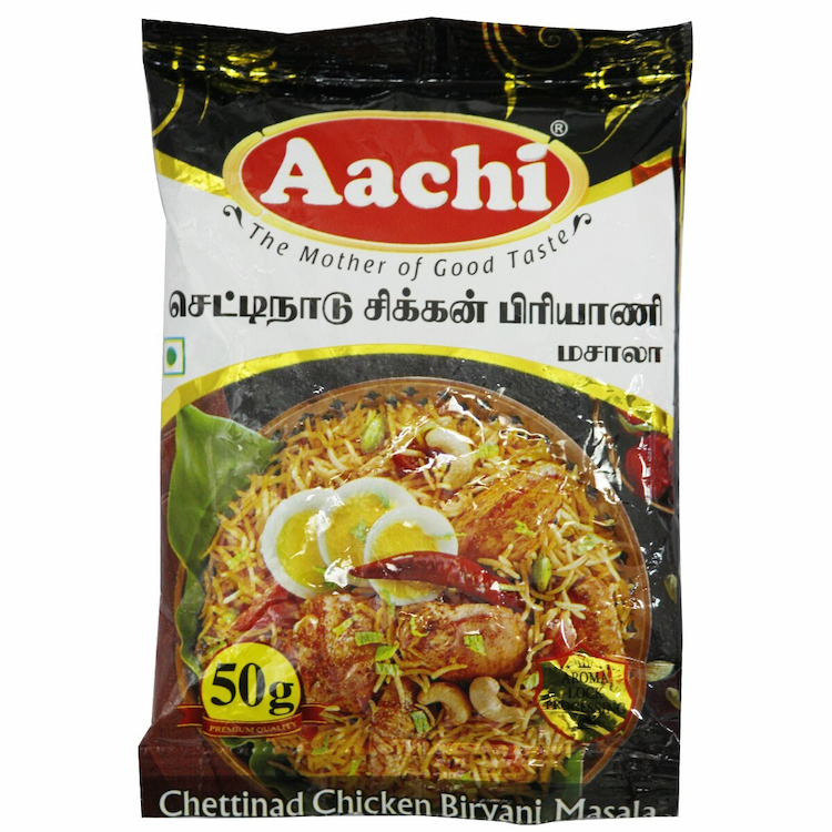 Aachi Chettinadu Biryani Masala 50g