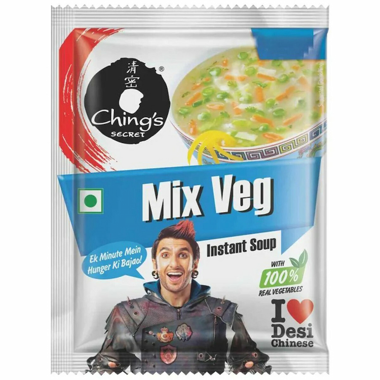 ChingS Instant Mix Veg Soup 12G