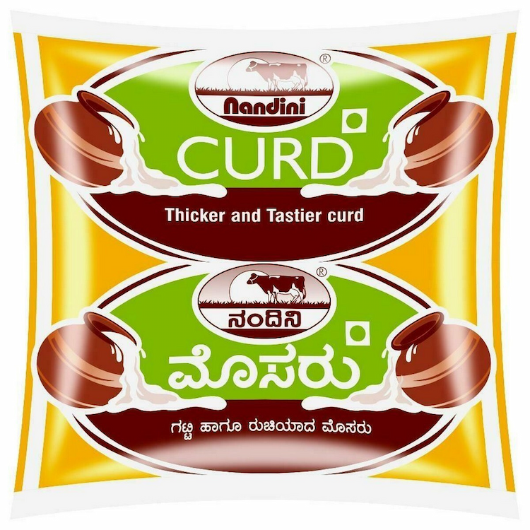 Nandini pasteurized Toned Milk Curd 500g