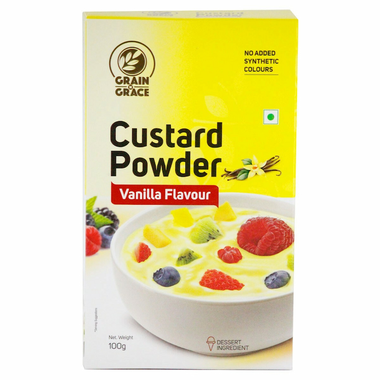 Grain Grace Custard Powder Vanilla 100g