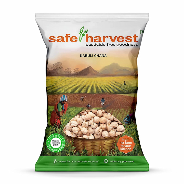 Safe Harvest Kabuli Chana 500g