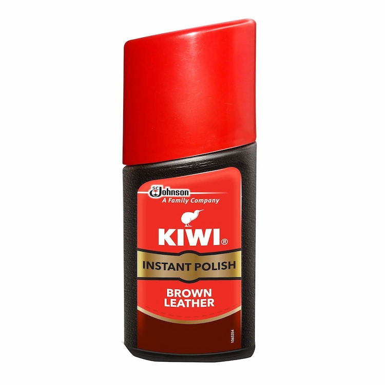 Kiwi Shoe Polish Liquid Brown 40ml