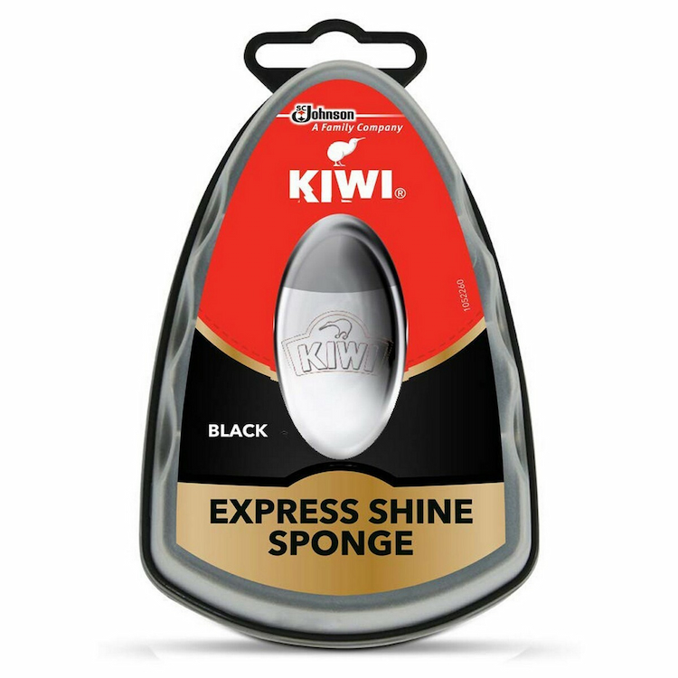 Kiwi Shoe Shine Sponge Xpress Black 1s