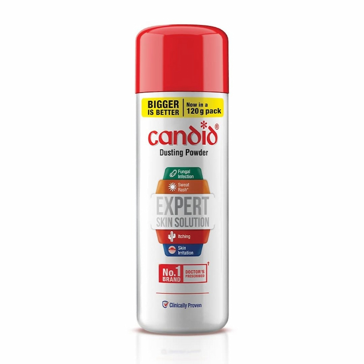 Glenmark Candid Dusting Powder 120gm