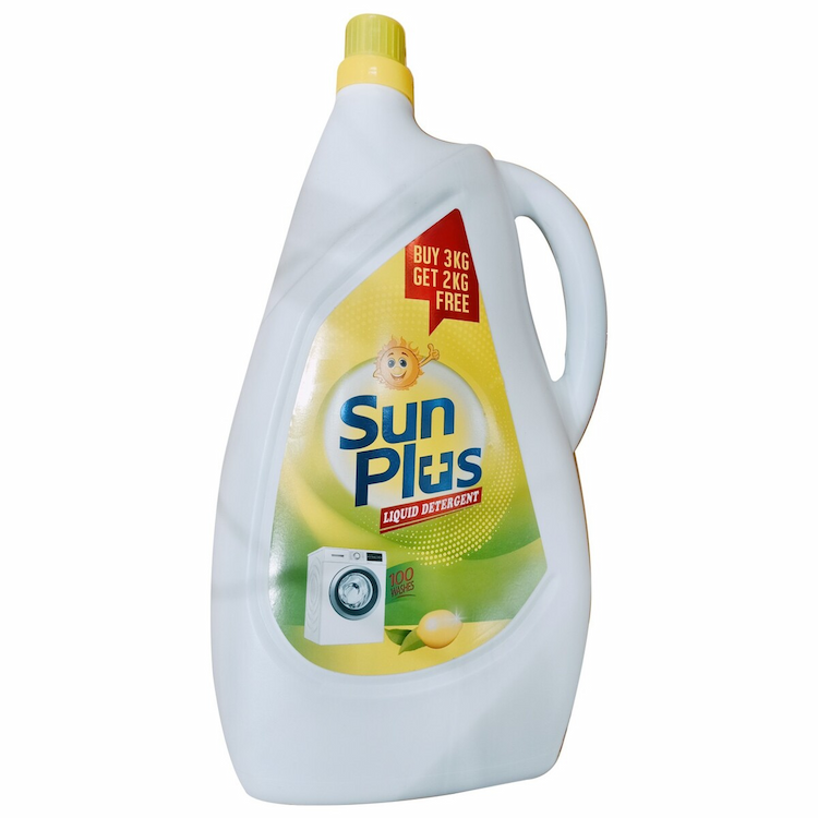 Sunplus Liquid Detergent 3Kg + 2Kg