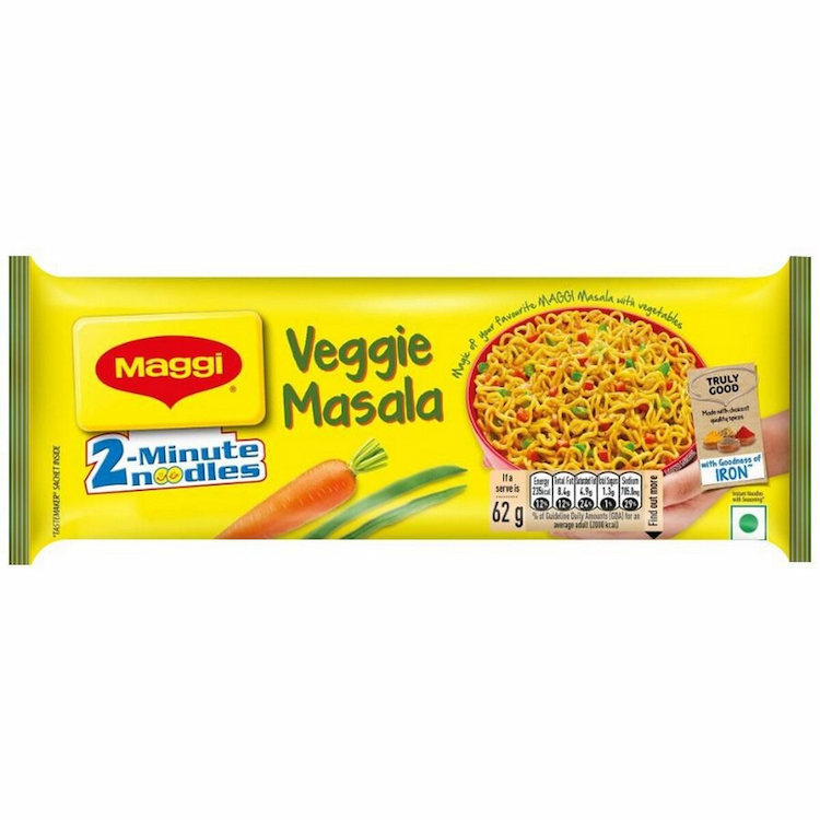 Maggi 2-Minute Noodles Veggie Masala 248g