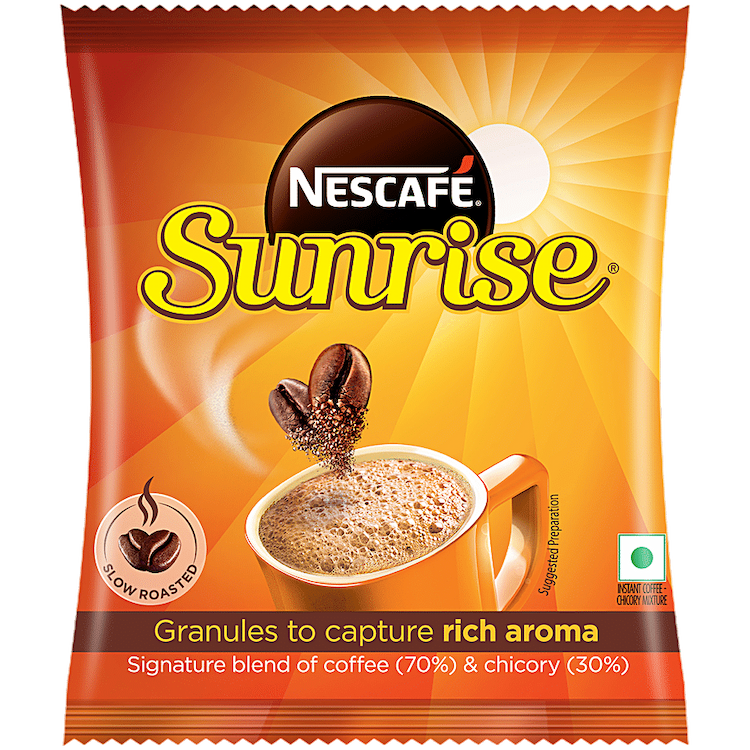 Nescafe Coffee Sunrise Sachet Premium 50gm