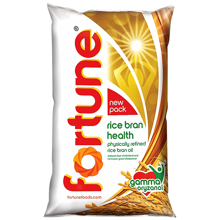 Fortune Rice Bran Oil Pouch 1Litre