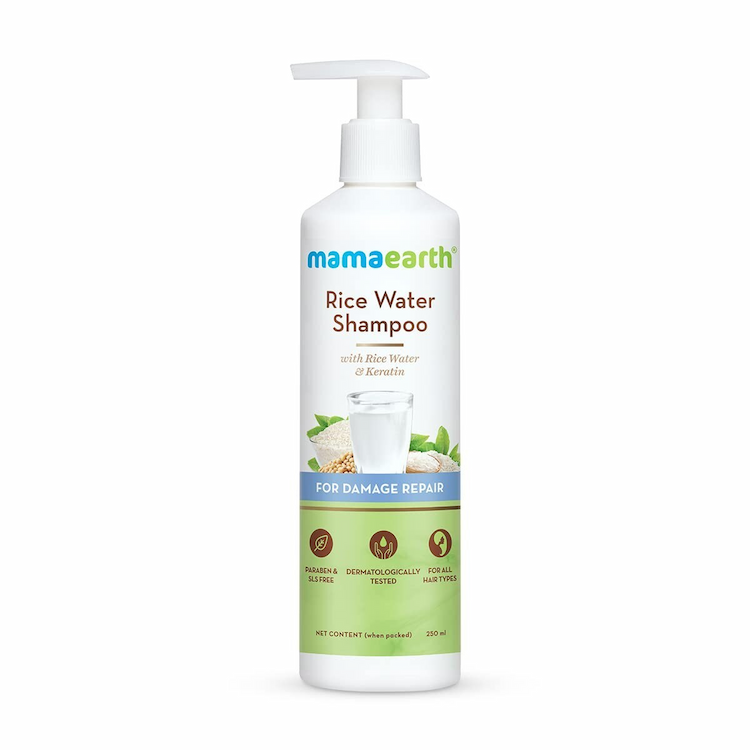 Mamaearth Shampoo Rice Water 250Ml