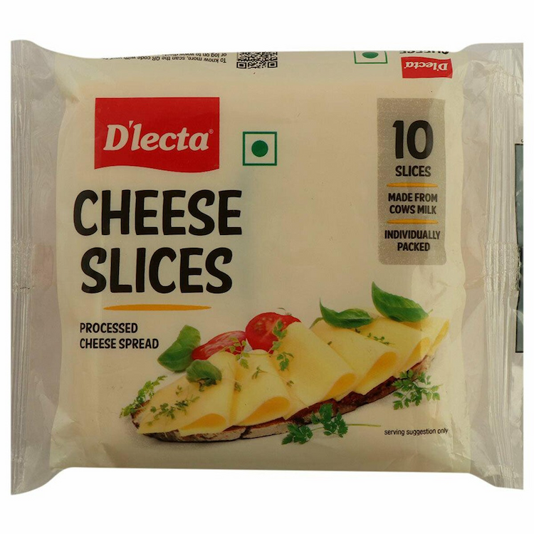 D'Lecta Cheese Slices 200g