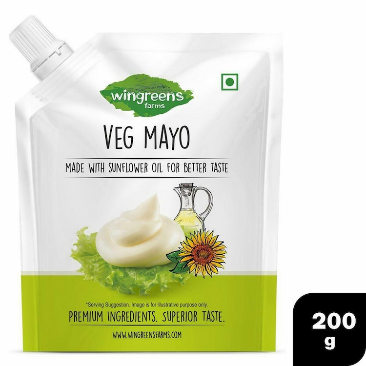 Wingreens Veg Mayo 180G