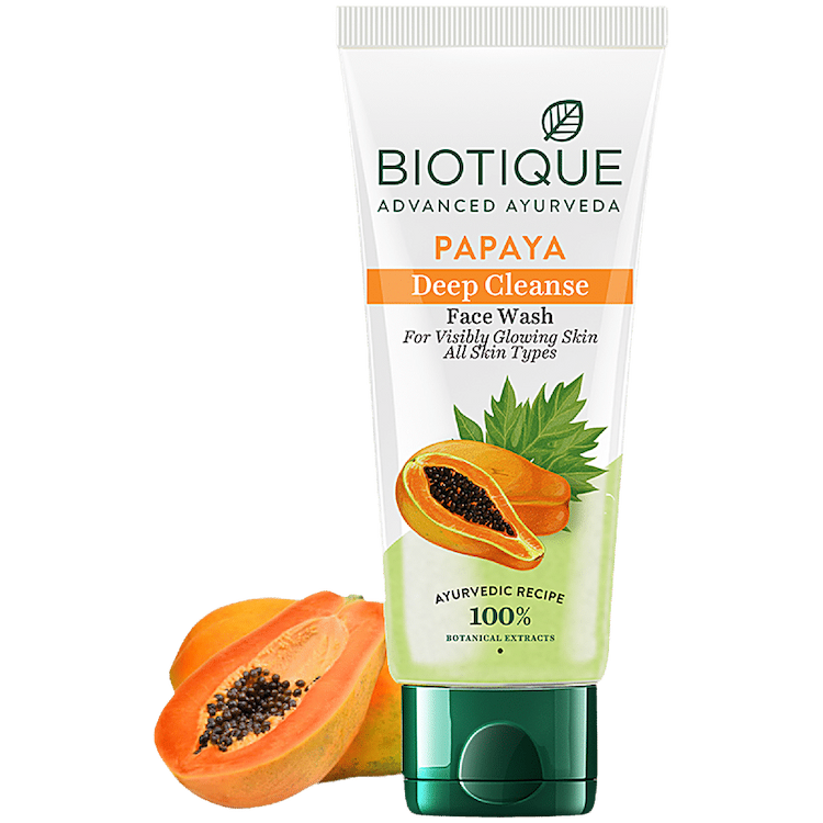 Biotique Face Wash Papaya Deep Cleanse 100ml