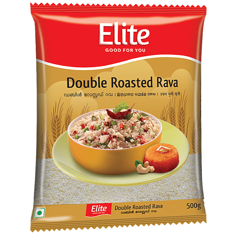 Elite Double Roasted Rava 500g