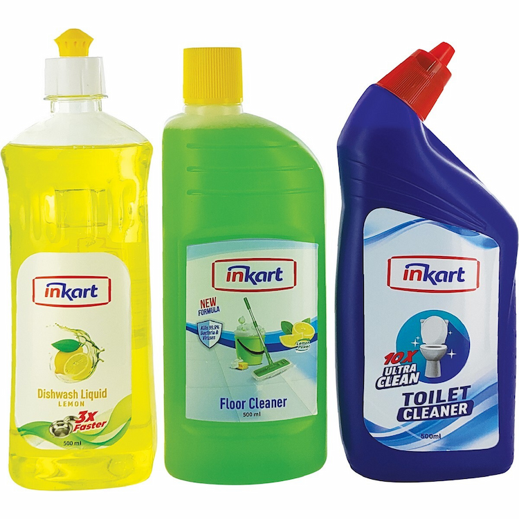 Lulu Inkrt Toilet + Floor cleaner + Dishwash 500ml