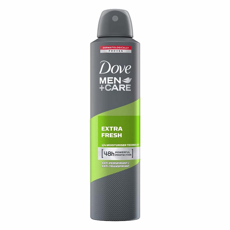 Dove Mens Extra Fresh Deodorant Spray 250Ml