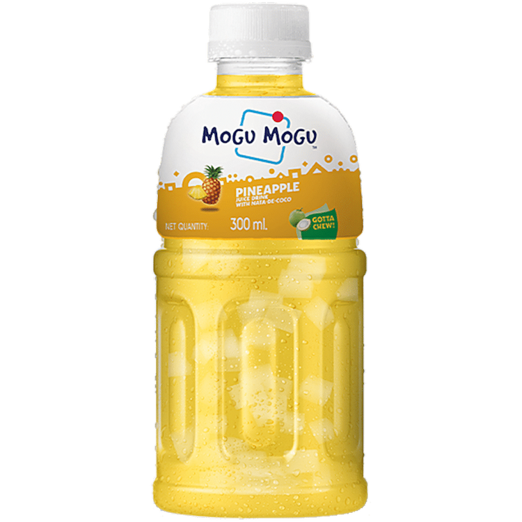 Mogu Mogu Pineapple Juice Nata De Coco 300ml