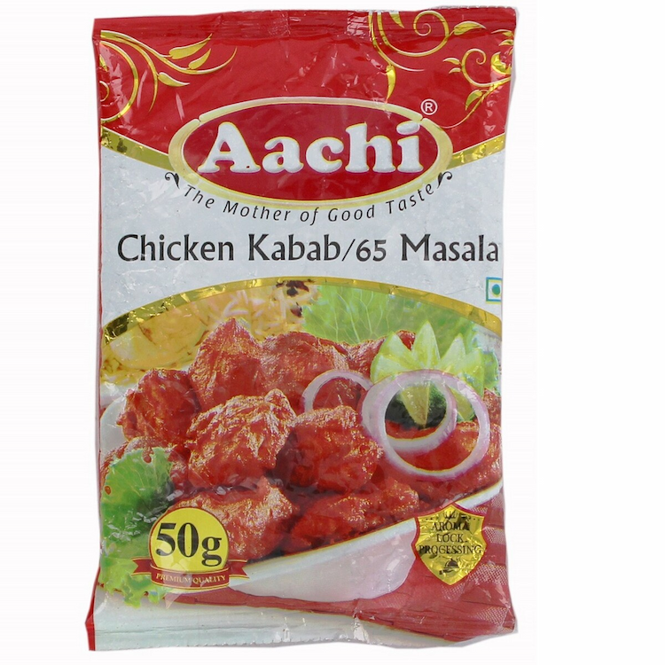 Aachi Chicken Kabab 65 Masala 50g