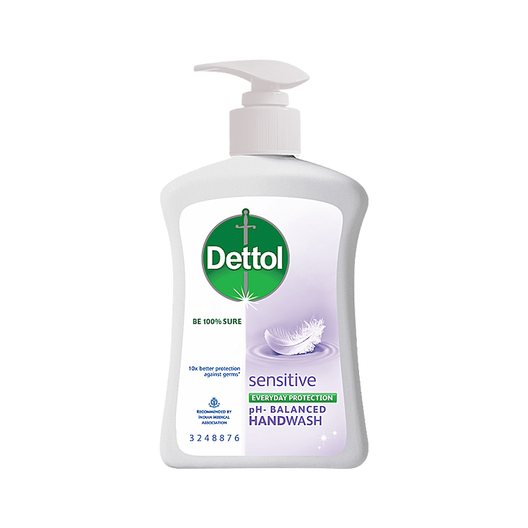 Dettol Handwash Sensitive Pump 200Ml