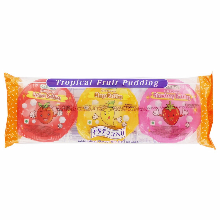 Cocon Tropical Fruit Pudding 240g 3's