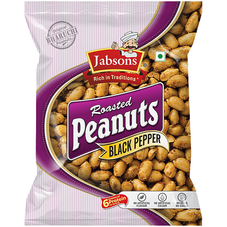 Jabsons Black Pepper Roasted Peanut 140G