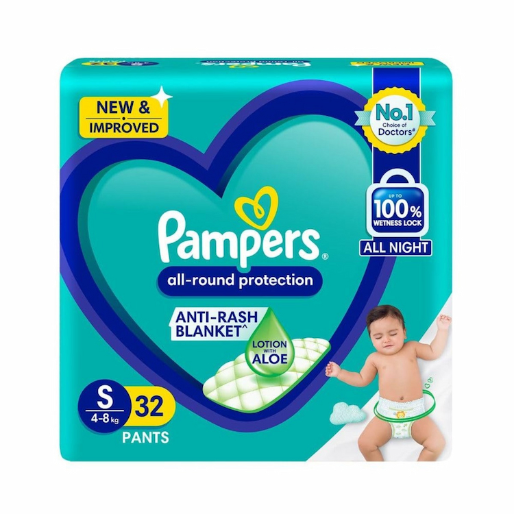 Pampers Diaper Pants Small 4-8Kg 30’S