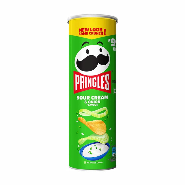 Pringles Potato Sour Cream Onion 107gm