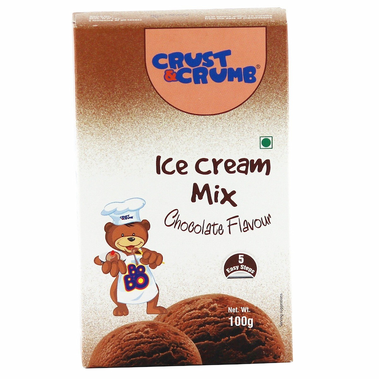 Crust N Crumb Ice Cream Mix Chocolate 100g