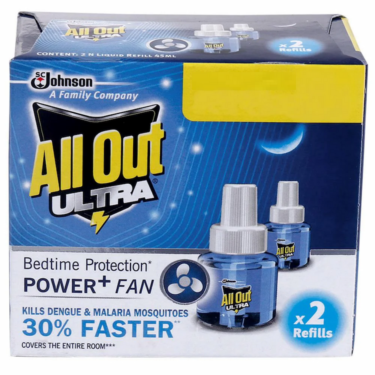 All Out Refill Twin Pack 45Ml