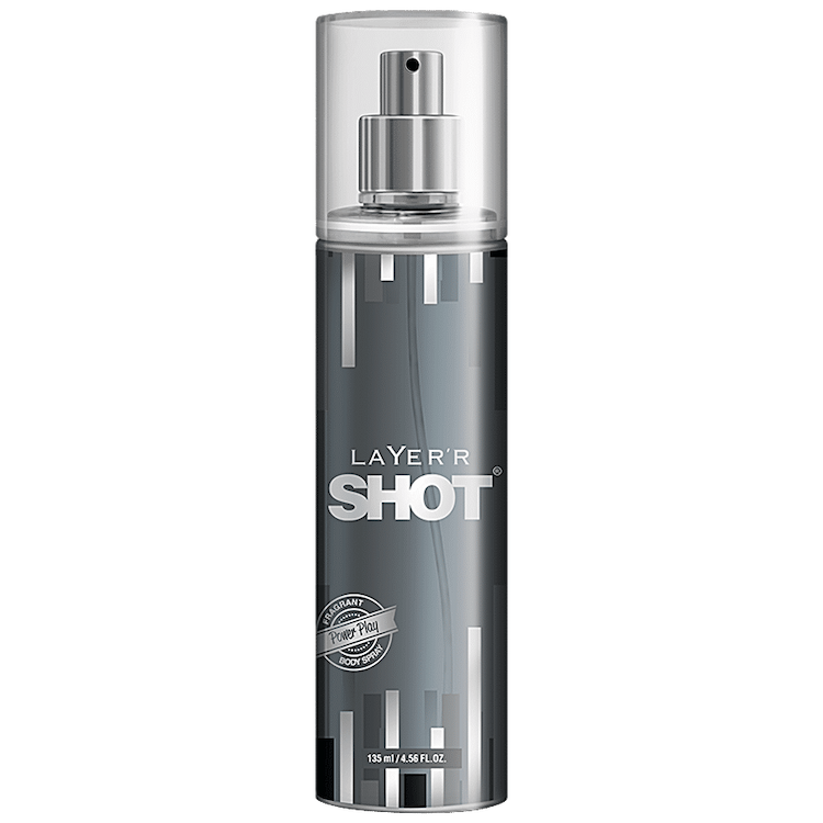 LayerR Mens Deo Shot Power Play 135ml