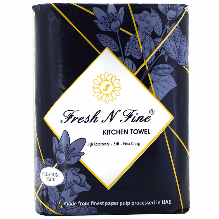 Fresh N Fine Kitchen Towel 80'S 2 Ply 2 Rolls