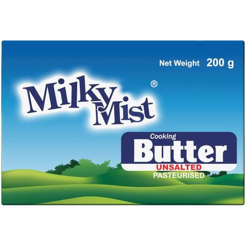 Milky Mist Cooking Butter Unsalted 200g