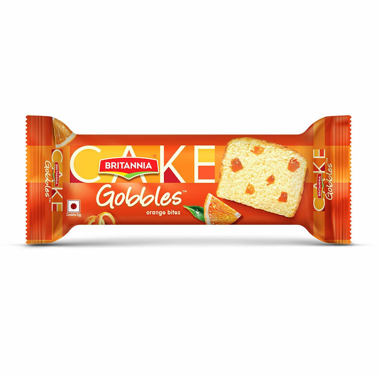 Britannia Cake Orange Bites 50G