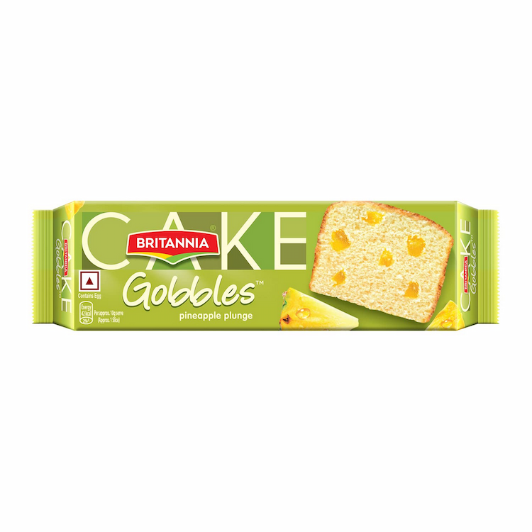 Britannia Cake Pineapple Plunge 50G