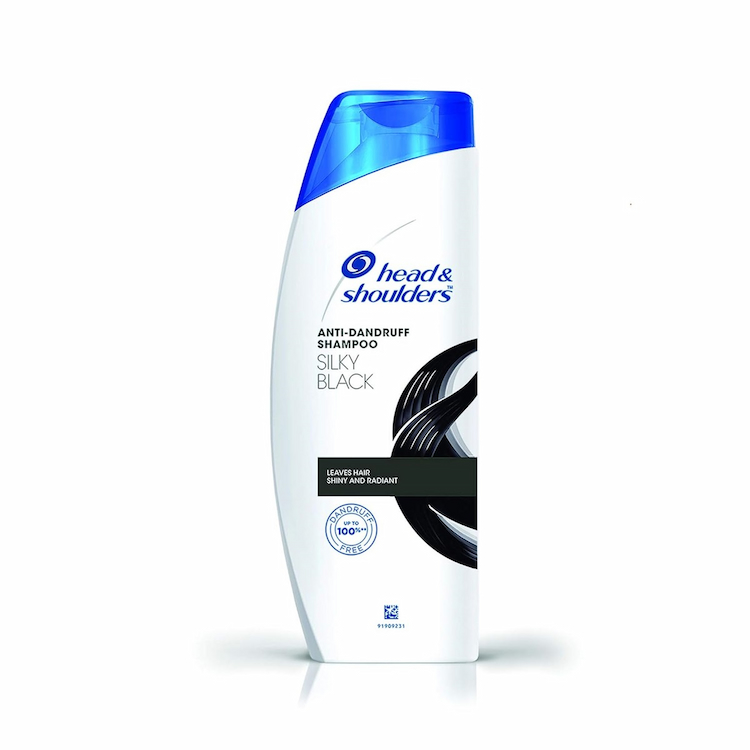 Head & Shoulders Shampoo Silky Black 180ml