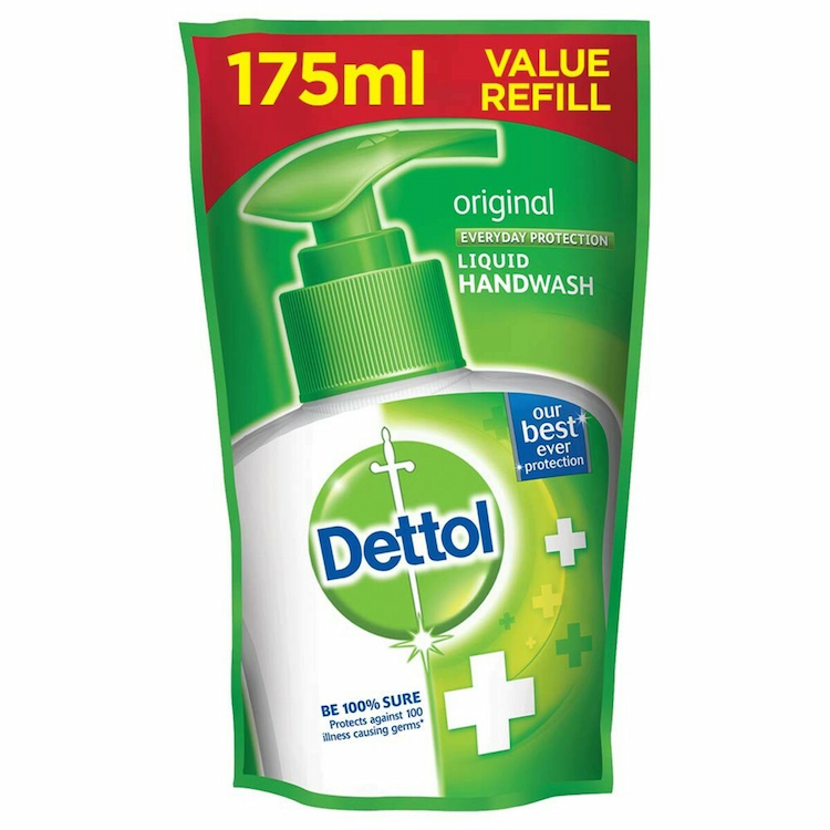 Dettol Liquid Soap Original Pouch 175ml