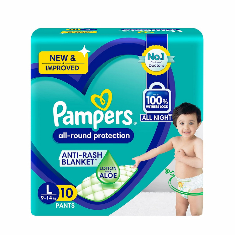 Pampers Diaper Pants Large 9S