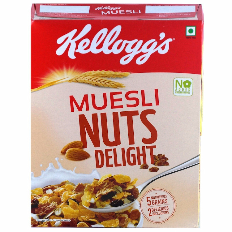 KelloggS Extra Nut Delight Muesli 240G